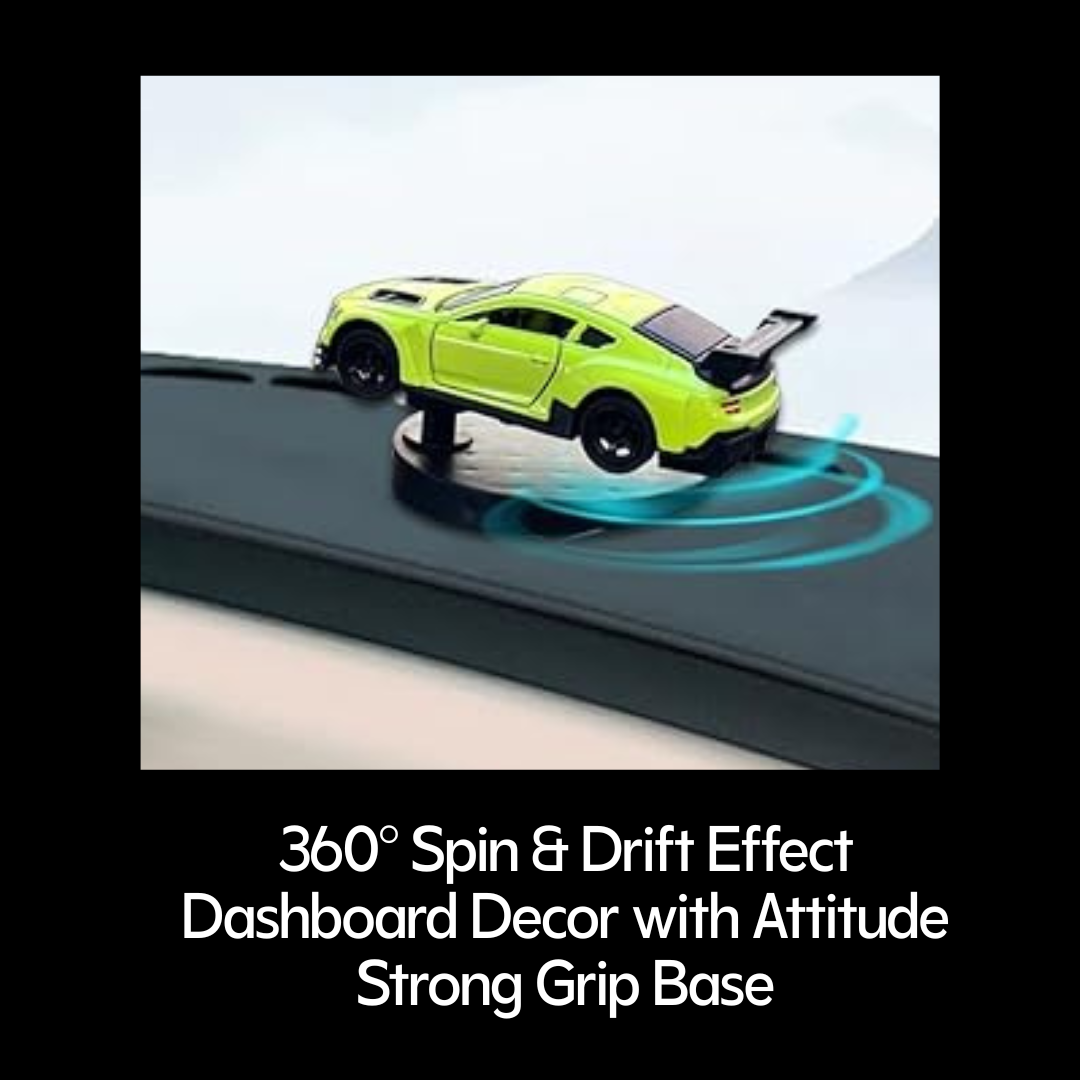 Dashboard Drift Car Model – Sporty Green Bentley Style