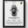 Porsche 911 GTR 3S | Custom-made 3D car frame